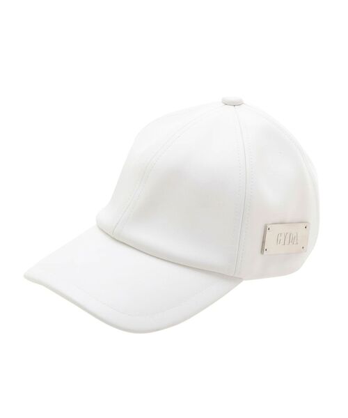 GYDA（ジェイダ）の「GYDAプレートキャップ（キャップ・レディース・ブラック/オフホワイト・FREE）」の12枚目の写真