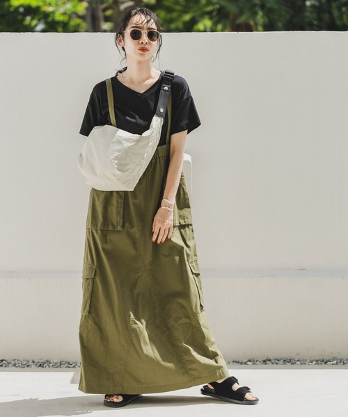 BAYFLOW(ベイフロー)の「2WAYビックショルダー(ボディバッグ/ウエストポーチ・レディース・ライトグリーン系1/アイボリー/ブラック・FREE)」の21枚目の写真