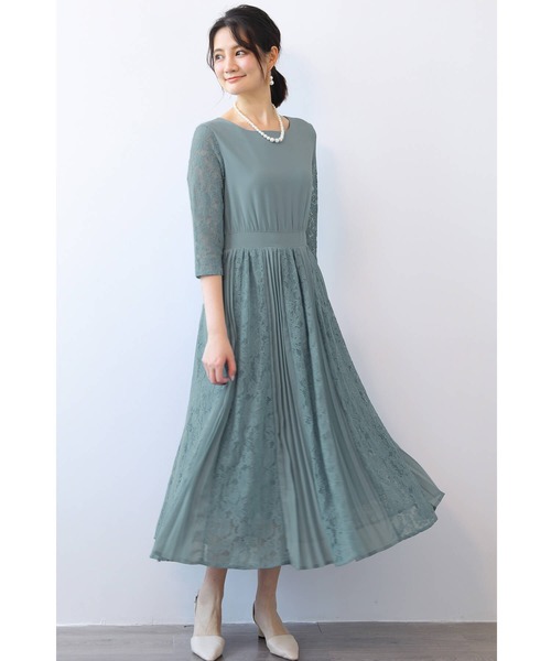 Cinderella(シンデレラ)の「ドレス ロングドレス 結婚式 パーティー ロングワンピース ワンピース ミモレ丈 マキシ丈 お呼ばれ パーティードレス 同窓会 成人式 ドレス 10代 20代 30代(ドレス・レディース・ブルー系2/パープル系2/グリーン系1/ネイビー系1/ブラック系1/パープル系1/ネイビー/グリーン/ブラック/ブルー系1/ブルー系その他/ブルー・MEDIUM/LARGE/X-LARGE)」の14枚目の写真