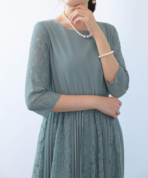 Cinderella(シンデレラ)の「ドレス ロングドレス 結婚式 パーティー ロングワンピース ワンピース ミモレ丈 マキシ丈 お呼ばれ パーティードレス 同窓会 成人式 ドレス 10代 20代 30代(ドレス・レディース・ブルー系2/パープル系2/グリーン系1/ネイビー系1/ブラック系1/パープル系1/ネイビー/グリーン/ブラック/ブルー系1/ブルー系その他/ブルー・MEDIUM/LARGE/X-LARGE)」の19枚目の写真
