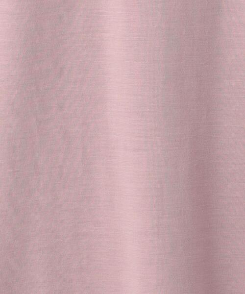 green label relaxing(グリーンレーベルリラクシング)の「ウールブレンド クルーネック Tシャツ -ウォッシャブル-(Tシャツ/カットソー・メンズ・ライトピンク/ターコイズブルー/ブラック/ライトグレー・S/L/XL/M)」の7枚目の写真