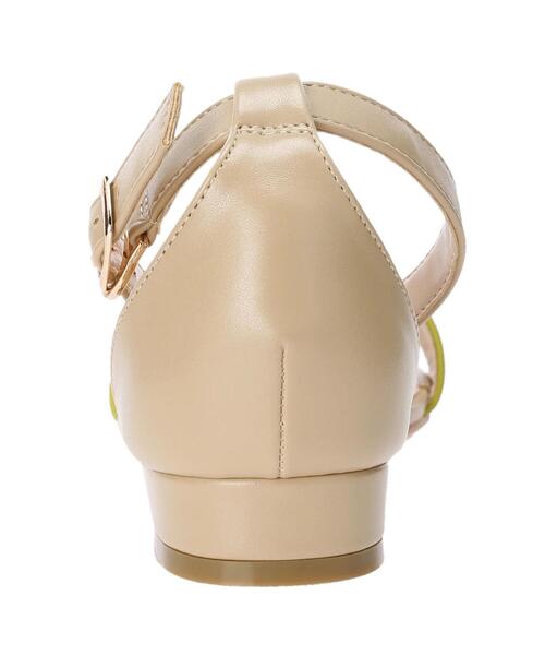 Te chichi（テチチ）の「シンプルバーサンダル（サンダル・レディース・グリーン/オフホワイト/ブラック・38/37）」の6枚目の写真