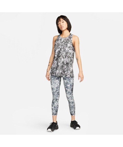NIKE（ナイキ）の「ナイキ NIKE ナイキ NP DF MR 7/8 タイツ AOP（タイツ/ストッキング・レディース・グリーン/ブラック×ホワイト・L/S/M）」の5枚目の写真