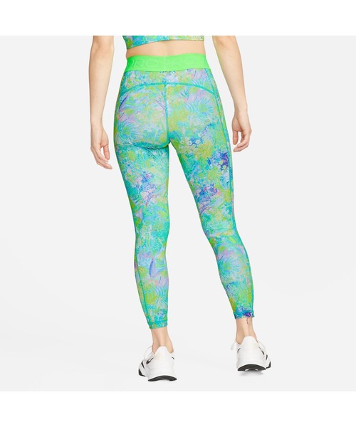 NIKE（ナイキ）の「ナイキ NIKE ナイキ NP DF MR 7/8 タイツ AOP（タイツ/ストッキング・レディース・グリーン/ブラック×ホワイト・L/S/M）」の6枚目の写真