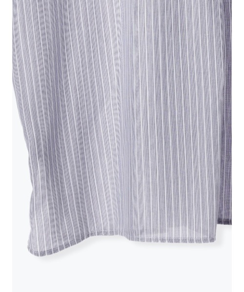 Lugnoncure(ルノンキュール)の「ポリ麻スキッパーシャツ(シャツ/ブラウス・レディース・オフホワイト/チャコールグレー/ピンク/ネイビー・F)」の10枚目の写真