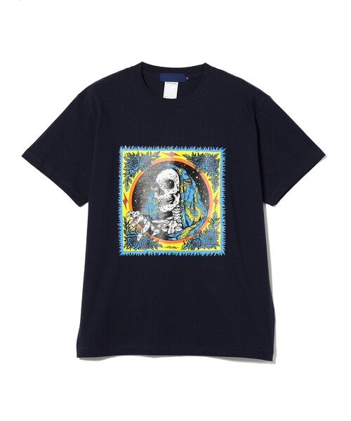 BEAMS T（ビームスティー）の「HIROTTON × BEAMS T / SKULL T-shirt（T