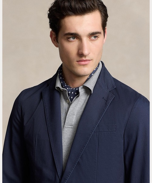 ラルフローレン セットアップスーツ テーラードジャケット ダブル ネイビー L ラルフローレン セットアップスーツ テーラードジャケット