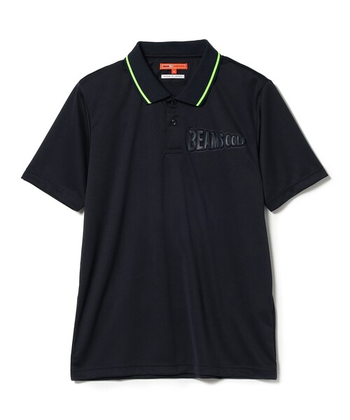 〈MEN〉BEAMS GOLF ORANGE LABEL / エンボスロゴ ポロシャツ