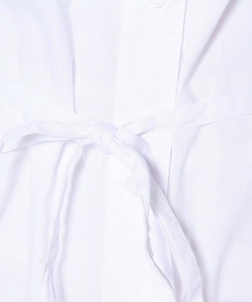 Another Edition（アナザーエディション）の「ノースリーブシャツワンピース/AEBC NSL SHT OP◆（ワンピース・レディース・ホワイト/ネイビー・フリー）」の13枚目の写真