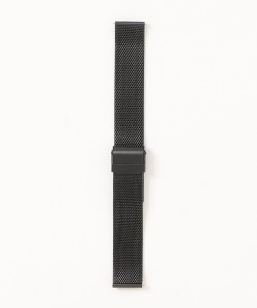 sazare(サザレ)の「「sazare/さざれ」腕時計用替えベルト MESH STRAP メッシュベルト(アナログ腕時計・メンズ・シルバー/ブラック・FREE/38mm)」の13枚目の写真