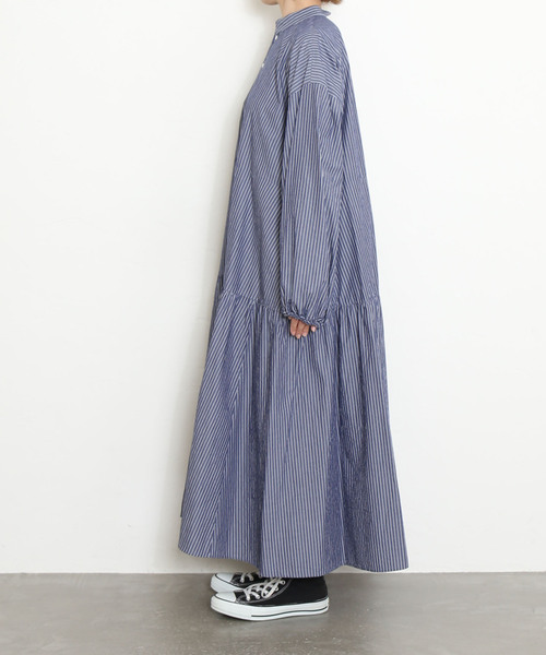 セール】ワッシャーティアードワンピース（ワンピース