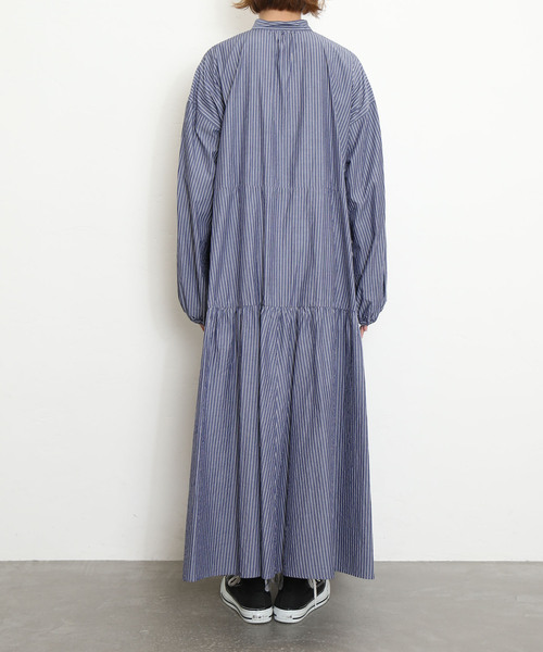 JOURNAL STANDARD LUXE（ジャーナルスタンダード　ラックス）の「ワッシャーティアードワンピース（ワンピース・レディース・ブラック/ネイビー・FREE）」の15枚目の写真