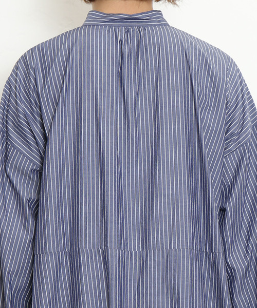 JOURNAL STANDARD LUXE（ジャーナルスタンダード　ラックス）の「ワッシャーティアードワンピース（ワンピース・レディース・ブラック/ネイビー・FREE）」の13枚目の写真