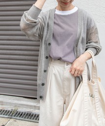 FORK&SPOON | 『一部WEB限定カラー』『洗濯可』FORK&SPOON　LEVITA V-NECK カーディガン(カーディガン/ボレロ)