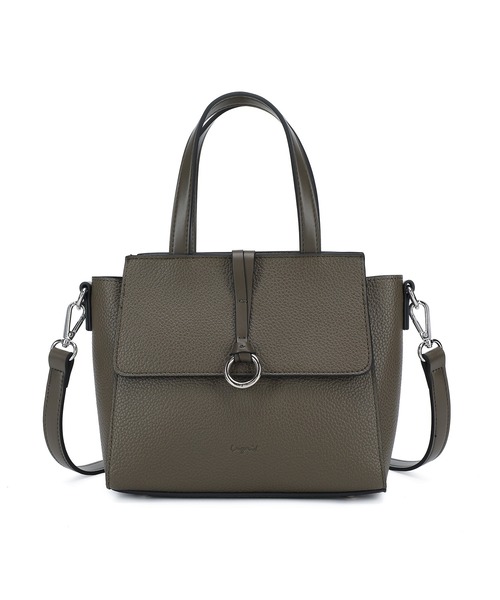 Ungrid（アングリッド）の「【Ungrid/アングリッド】Wフラップミニハンドバッグ　ミニショルダーバッグ（ショルダーバッグ・レディース・グレイッシュベージュ/ダークベージュ/ダークブラウン/ブラック/アイボリー/カーキ・FREE）」の20枚目の写真