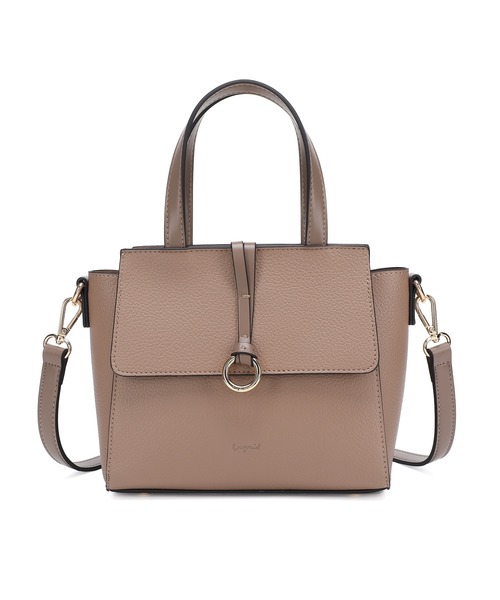 Ungrid（アングリッド）の「【Ungrid/アングリッド】Wフラップミニハンドバッグ　ミニショルダーバッグ（ショルダーバッグ・レディース・グレイッシュベージュ/ダークベージュ/ダークブラウン/ブラック/アイボリー/カーキ・FREE）」の18枚目の写真