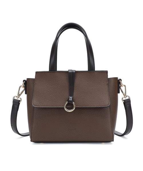 Ungrid（アングリッド）の「【Ungrid/アングリッド】Wフラップミニハンドバッグ　ミニショルダーバッグ（ショルダーバッグ・レディース・グレイッシュベージュ/ダークベージュ/ダークブラウン/ブラック/アイボリー/カーキ・FREE）」の16枚目の写真