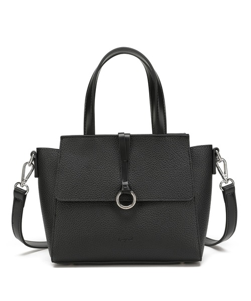 Ungrid（アングリッド）の「【Ungrid/アングリッド】Wフラップミニハンドバッグ　ミニショルダーバッグ（ショルダーバッグ・レディース・グレイッシュベージュ/ダークベージュ/ダークブラウン/ブラック/アイボリー/カーキ・FREE）」の17枚目の写真