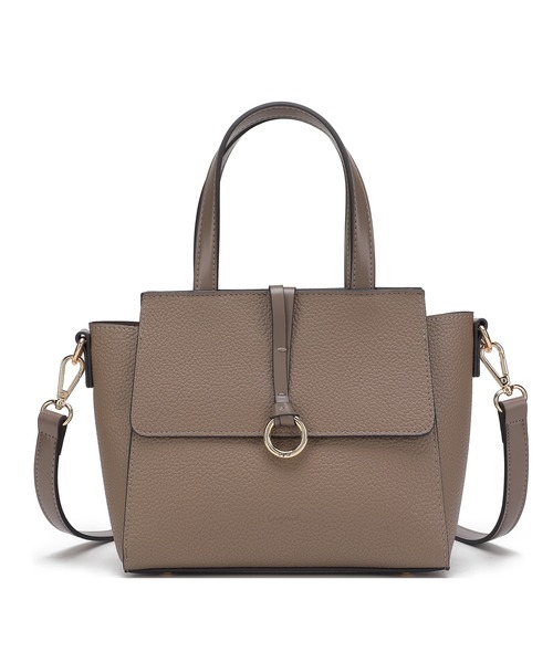 Ungrid（アングリッド）の「【Ungrid/アングリッド】Wフラップミニハンドバッグ　ミニショルダーバッグ（ショルダーバッグ・レディース・グレイッシュベージュ/ダークベージュ/ダークブラウン/ブラック/アイボリー/カーキ・FREE）」の19枚目の写真