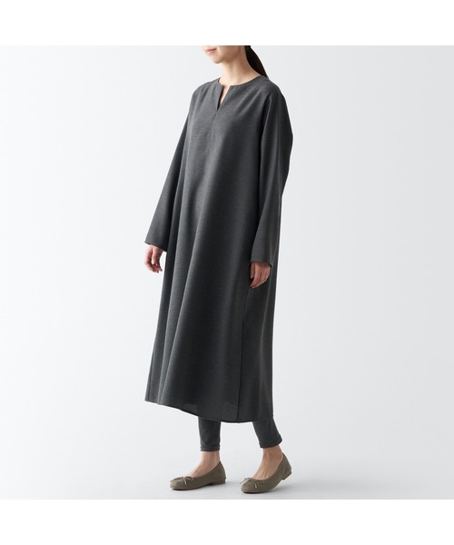 無印良品(ムジルシリョウヒン)の「撥水 リボンバレエシューズ(バレエシューズ・レディース・ブラック/ダークブラウン系/バーガンディー/ライトパープル・24.0cm/25.0cm/23.5cm/22.5cm/23.0cm/24.5cm)」の13枚目の写真