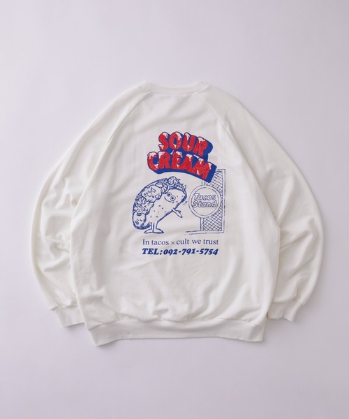 Sourcream（サワークリーム）の「【Sourcream × TACOSSTAND】クルー