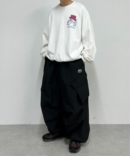 Sourcream（サワークリーム）の「【Sourcream × TACOSSTAND】クルーロゴスウェット（スウェット・レディース・アイボリー/ライトグレー/ネイビー/ブラック・FREE）」の9枚目の写真