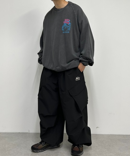 Sourcream（サワークリーム）の「【Sourcream × TACOSSTAND】クルーロゴスウェット（スウェット・レディース・アイボリー/ライトグレー/ネイビー/ブラック・FREE）」の21枚目の写真