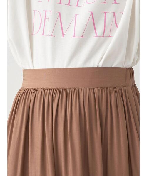 earth music&ecology（アースミュージックアンドエコロジー）の「ティアードスカート（スカート・レディース・ミント/ブラック/キャメル・FREE）」の22枚目の写真