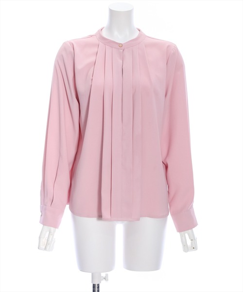 clear（クリア）の「長袖タックブラウス [オフィスコーデにも]（シャツ/ブラウス・レディース・グレー/オフホワイト/ピンク/ブラック・F）」の13枚目の写真