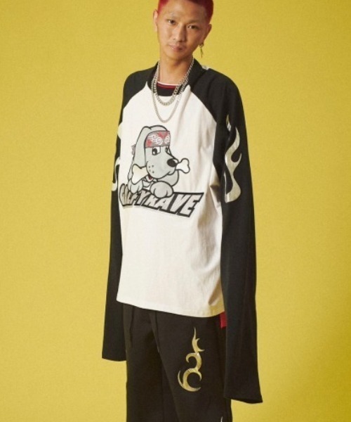 美品　GALFY カットソー　長袖　チーマードデカロンTee　ガルフィー GALFY（ガルフィー）の「ストリートファッション GALFY ガルフィー