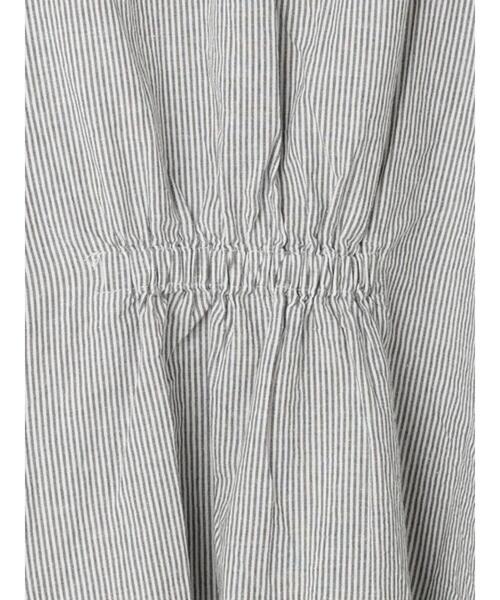 Samansa Mos2（サマンサ モスモス）の「ギャザー羽織り8分袖ブラウス（シャツ/ブラウス・レディース・イエロー/ベージュ/チャコールグレー/グレー・F）」の22枚目の写真