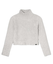 X-girl | GLITTERY HIGH NECK KNIT TOP(ニット/セーター)