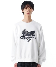 【美品】SISTERS by Jim Britt ロンT アダムエロぺ　コラボ白 セール】【JIM BRITT×10C】〈SISTERS〉Long Sleeve T-shirt（T