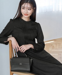 【WEB限定】ラナテック/フィット＆フレアワンピース