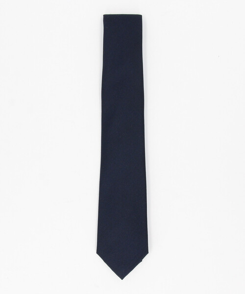 COMME CA ISM（コムサイズム）の「【シルク100％】市松柄 ネクタイ（ネクタイ・メンズ・ネイビー/グレー/ブルー・FREE）」の4枚目の写真