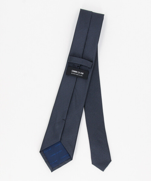 COMME CA ISM（コムサイズム）の「【シルク100％】市松柄 ネクタイ（ネクタイ・メンズ・ネイビー/グレー/ブルー・FREE）」の6枚目の写真