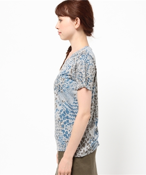 OUTLET(アウトレット)の「【WHO'S WHO gallery】Dmchemicalvneck(Tシャツ/カットソー・レディース・ブルー・FREE)」の9枚目の写真
