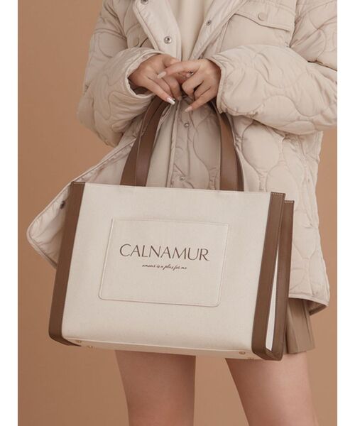 CALNAMUR（カルナムール）の「トラベルトートバッグ（トートバッグ 