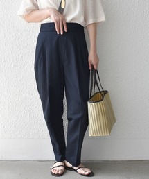 【ZOZO限定】SHIPS.me:ツイル スリム テーパード パンツ