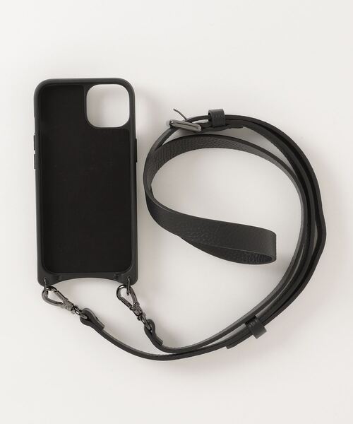 BANDOLIER（バンドリヤー）の「【BANDOLIER】HAILEY SIDE SLOT PEWTER BLK GRY iPhone14/iPhone15/iPhone15Pro（スマホケース/カバー・レディース・ブラック・iPhone 14/iPhone 15 Pro/iPhone 15）」の2枚目の写真