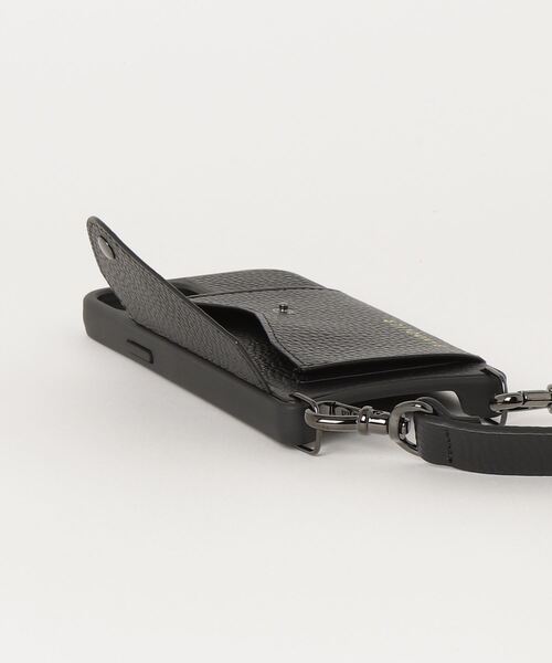 BANDOLIER（バンドリヤー）の「【BANDOLIER】HAILEY SIDE SLOT PEWTER BLK GRY iPhone14/iPhone15/iPhone15Pro（スマホケース/カバー・レディース・ブラック・iPhone 14/iPhone 15 Pro/iPhone 15）」の3枚目の写真