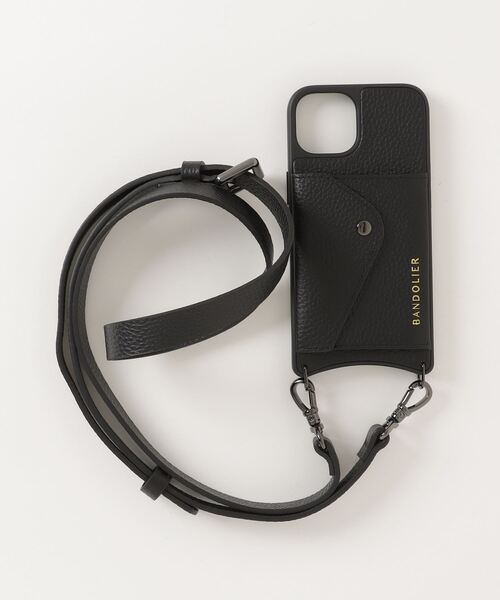 BANDOLIER（バンドリヤー）の「【BANDOLIER】HAILEY SIDE SLOT PEWTER BLK GRY iPhone14/iPhone15/iPhone15Pro（スマホケース/カバー・レディース・ブラック・iPhone 14/iPhone 15 Pro/iPhone 15）」の14枚目の写真