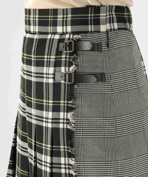 niko and...（ニコアンド）の「TRキルトチェックスカート（スカート・レディース・ブルー/チェック/オレンジ/ホワイト/ブラック・MEDIUM/LARGE）」の20枚目の写真