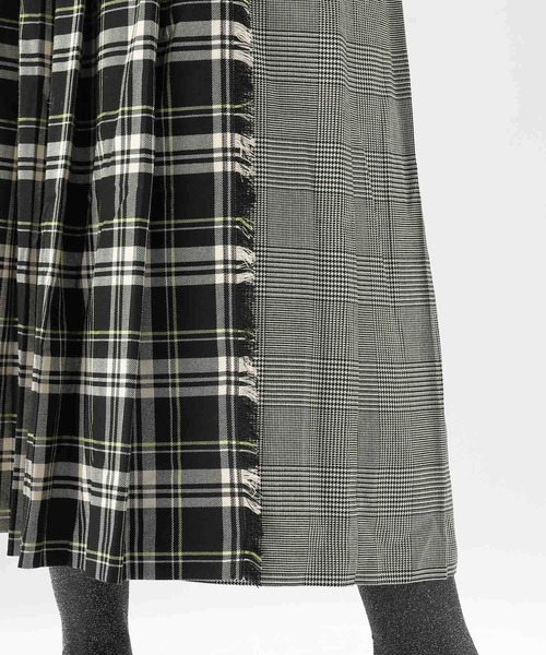 niko and...（ニコアンド）の「TRキルトチェックスカート（スカート・レディース・ブルー/チェック/オレンジ/ホワイト/ブラック・MEDIUM/LARGE）」の21枚目の写真