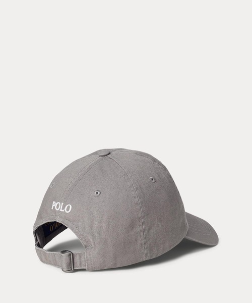 コットン チノ ベースボール キャップ（キャップ）｜POLO RALPH