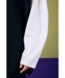 ENFOLD（エンフォルド）の「ダブルクロス カットレイヤープルオーバー