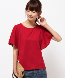 DISCOAT | 【Discoat】リップル袖フレアプルオーバー(Tシャツ/カットソー)