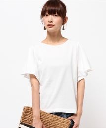 DISCOAT | 【Discoat】リップル袖フレアプルオーバー(Tシャツ/カットソー)