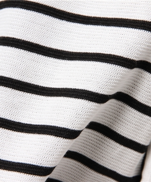 DISCOAT（ディスコート）の「【Discoat】リップル袖フレアプルオーバー（Tシャツ/カットソー・レディース・ネイビー/オフホワイト/レッド/その他19・MEDIUM/LARGE）」の13枚目の写真