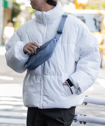 【13】中綿 オーバーサイズ スタンドショートジャケット